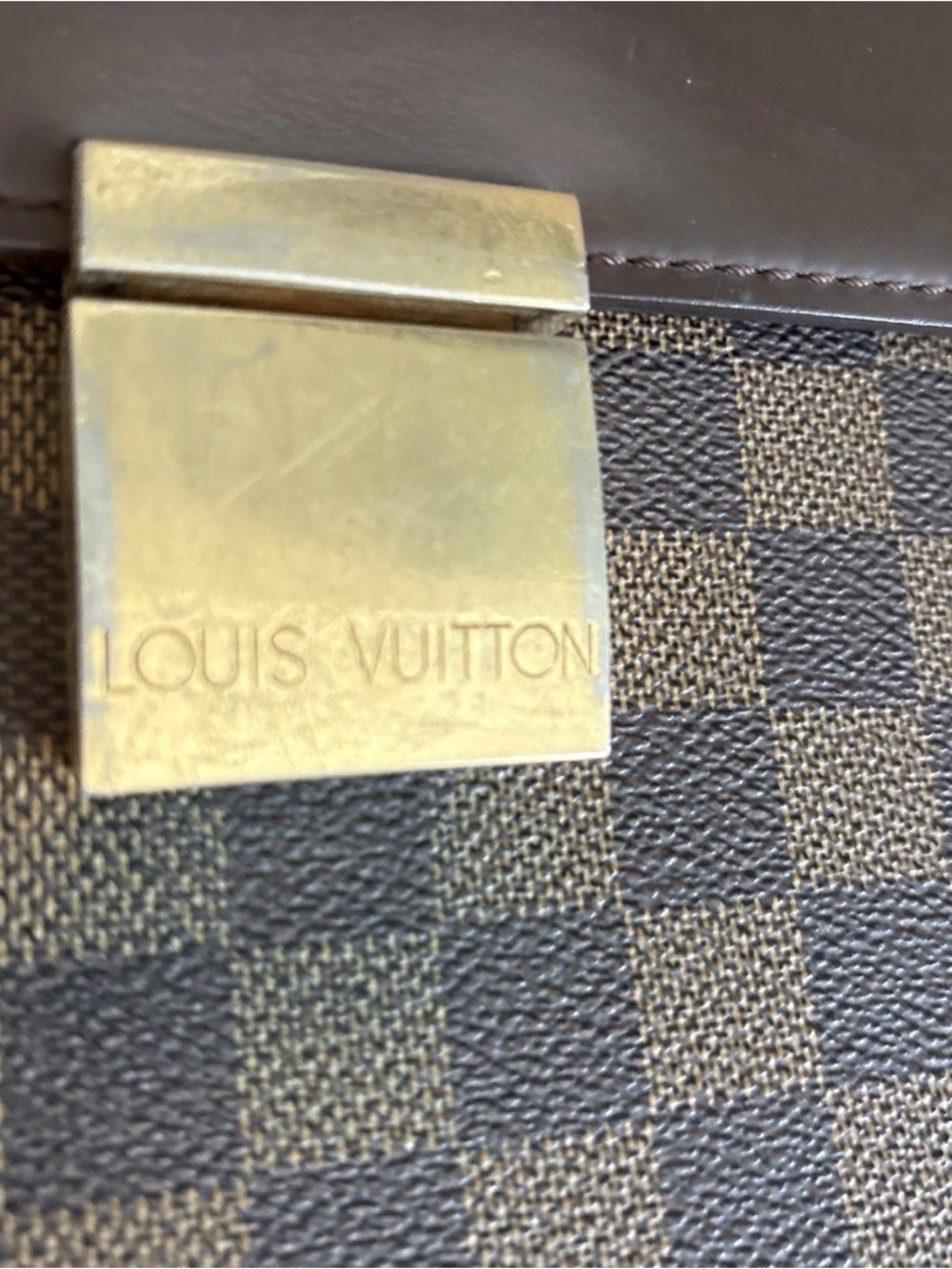 Louis Vuitton Dark Brown and Tan Damier Briefcase - Picture 4 of 15